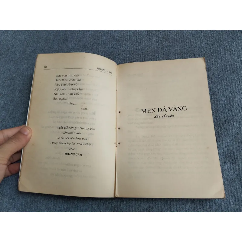 MEN ĐÁ VÀNG - HOÀNG CẦM 701915