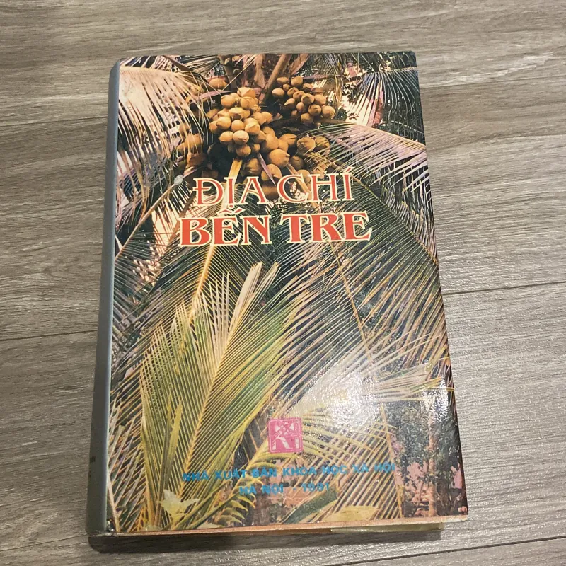 ĐỊA CHÍ BẾN TRE, Bản bìa cứng (xb 1991) 1032160