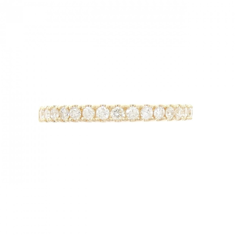 Nhẫn kim cương K18YG Half Eternity 0.32CT - Hàng hiệu Chính hãng 847835