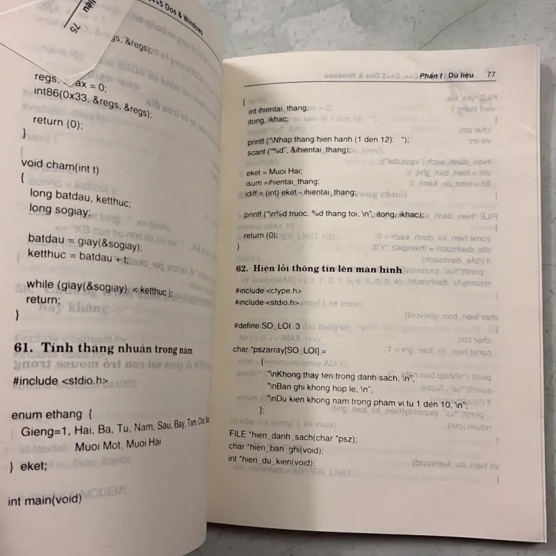 109 bài tập C, C++, C++5 - Hoàng Minh Trung 1011456