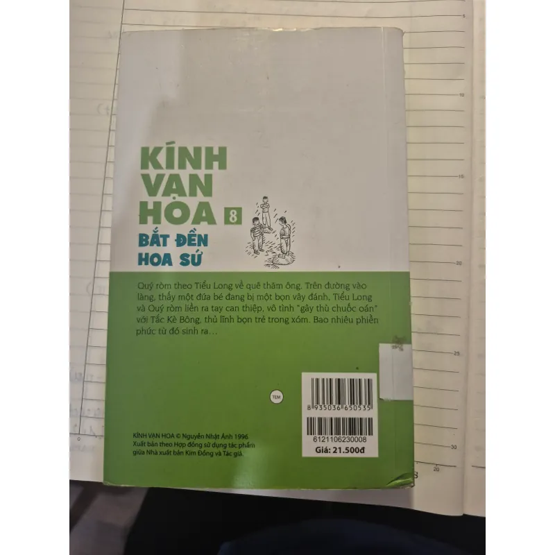 Sách Kính Vạn Hoa Tập 8 - Bắt Đền Hoa Sứ - Nguyễn Nhật Ánh 993096