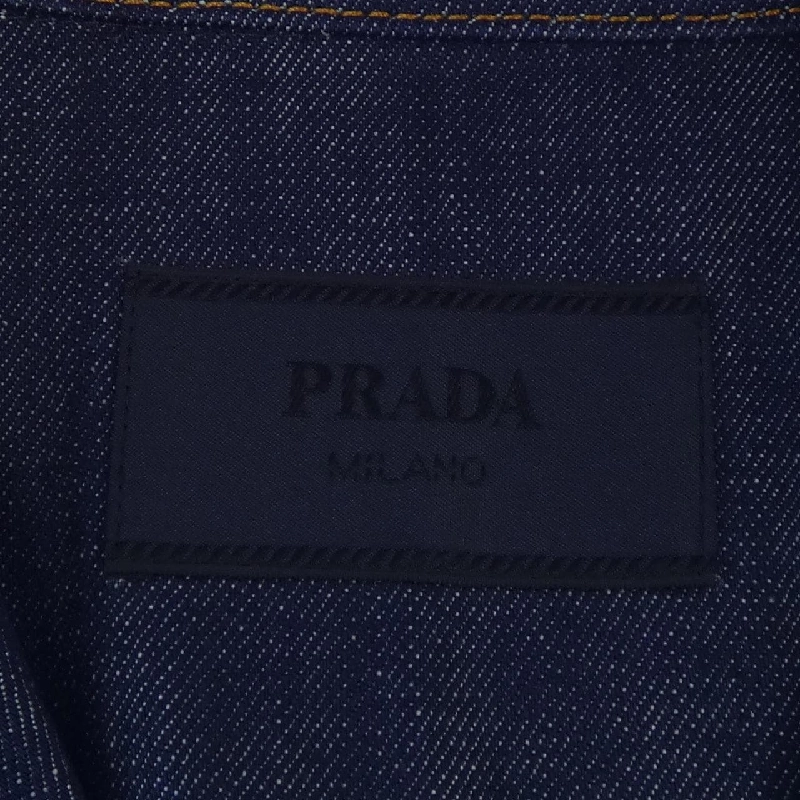 Áo sơ mi ngắn tay PRADA - Hàng hiệu Authentic 901871