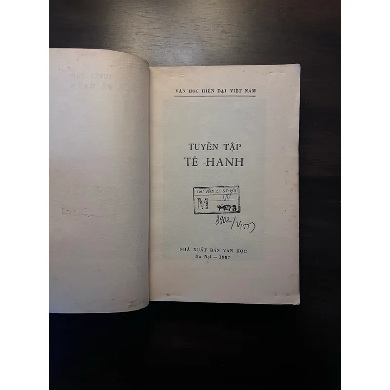 📖 Tuyển tập Tế Hanh (xb 1987) 606269