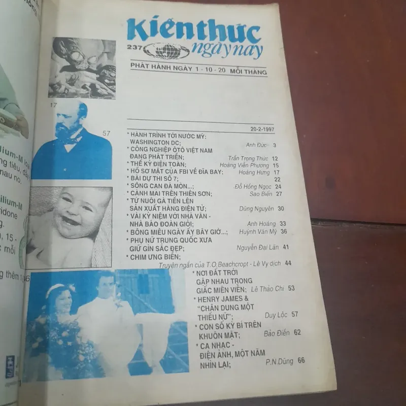 KIẾN THỨC NGÀY NAY số 237 ngày 20-2-1997 613944