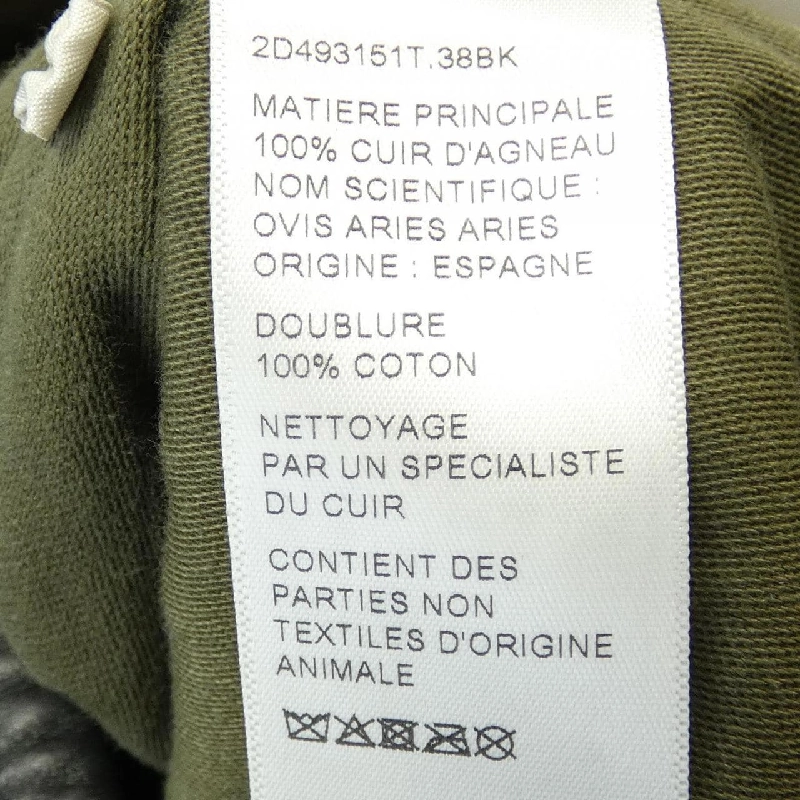 Áo khoác da oversized CELINE 2D493151T 633623