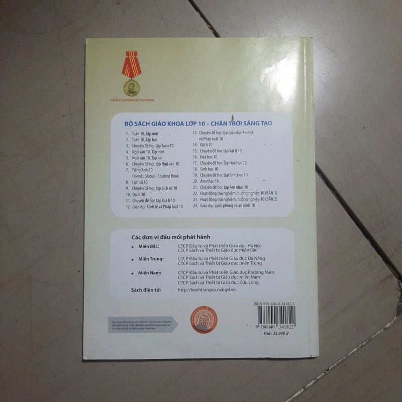 Sách giáo khoa Ngữ văn 10 tập 1 Chân trời sáng tạo 279089