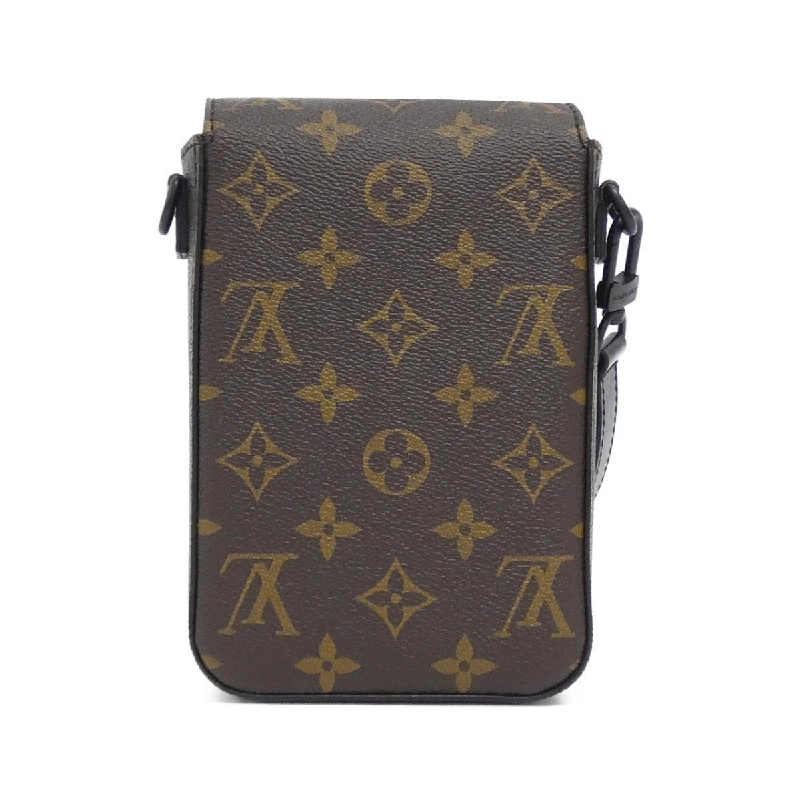 【Sản phẩm chưa sử dụng】Ví đeo tay Louis Vuitton Monogram Macassar S Lock Vertical M81522 613921