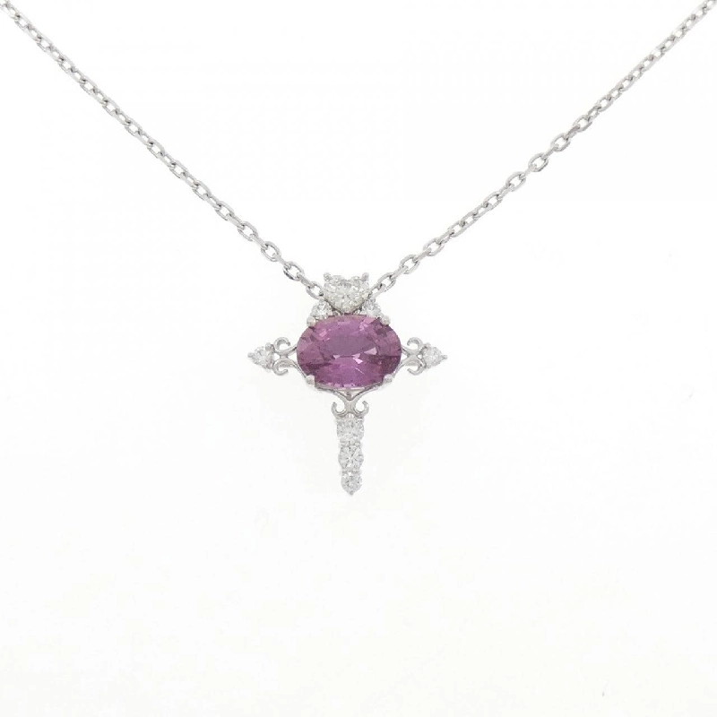 Dây chuyền Sapphire 750WG/K18WG 1.730CT - Hàng hiệu Chính hãng 856380