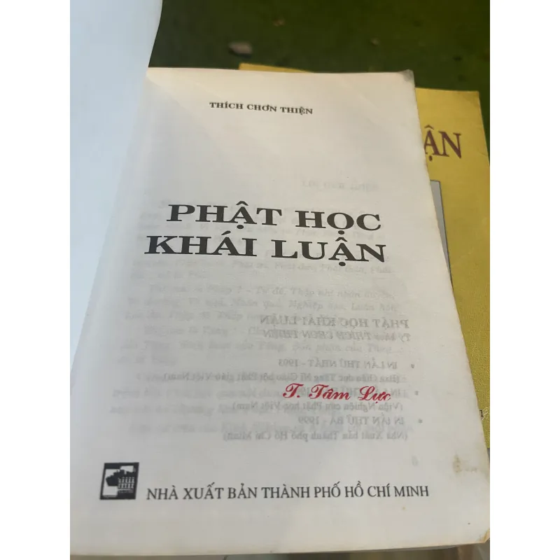 PHẬT HỌC KHÁI LUẬN - THÍCH CHƠN THIỆN  1028775