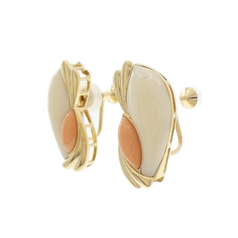 Bông tai San hô Mikimoto - Hàng hiệu Chính hãng 845483