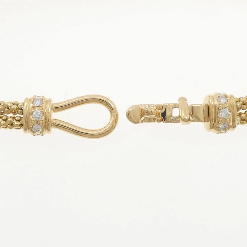 K18YG Vòng tay kim cương 0.32CT - Hàng hiệu Chính hãng 873252