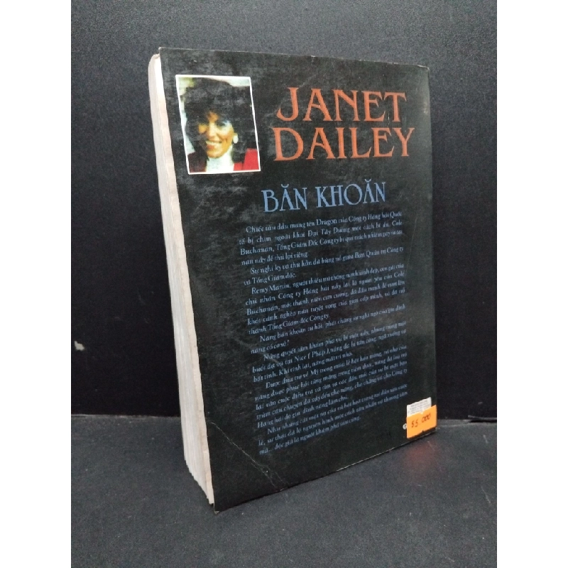 Băn khoăn Janet Dailey mới 70% bẩn bìa, ố, ẩm, gấp bìa, tróc gáy nhẹ 2000 HCM.ASB3010 Oreka-Blogmeo 318967