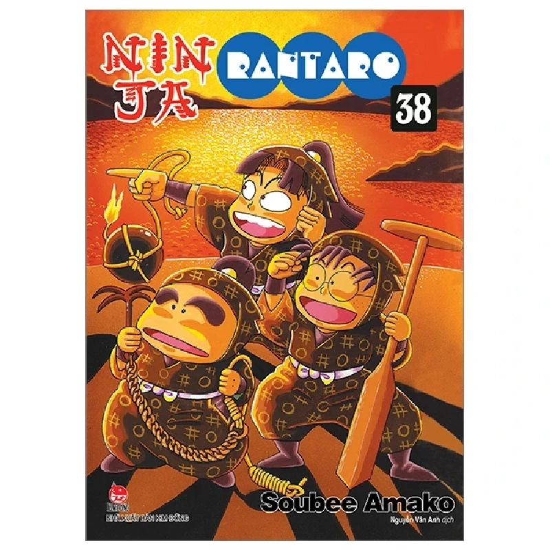 Ninja Rantaro - Tập 38 - Soubee Amako (Mới 100%) Truyện tranh, NXB Kim Đồng - SÁCH ĐẠI HỌC 486440