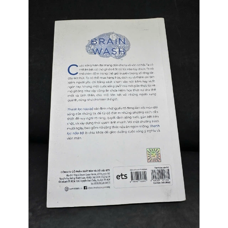 [Phiên Chợ Sách Cũ] Thanh Lọc Não Bộ, 2021 - David Perlmutter, Austin Perlmutter, Kristin Loberg H1108 SBM 925269
