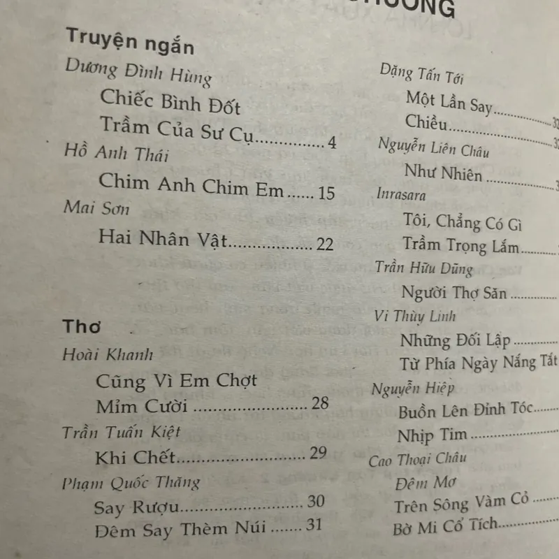 Văn chương -  TUYỂN TẬP THƠ -VĂN-NGHIÊN CỨU-PHÊ BÌNH truyện ngắn MỸ hiện 715366