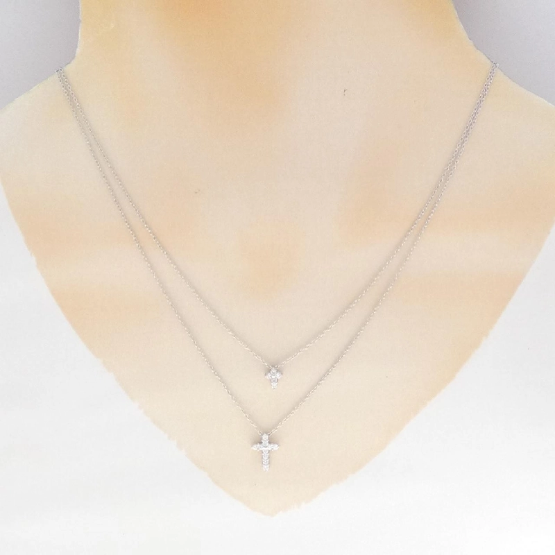 Dây chuyền kim cương Tasaki 0.10CT - Hàng hiệu chính hãng 840316