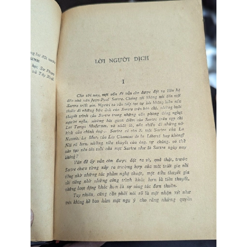 Bức tường - jean paul Sartre ( bản dịch Lê Thanh hoàng Dân - Mai Vi Phúc ) 740225