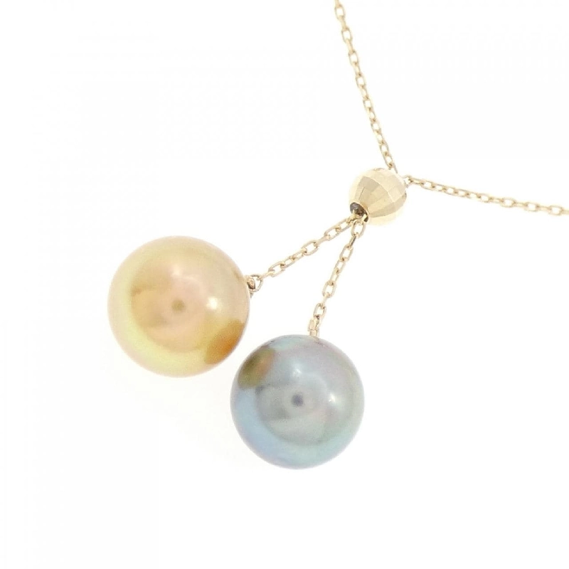 K10YG Ngọc trai Akoya Dây chuyền - Hàng hiệu Authentic 847699