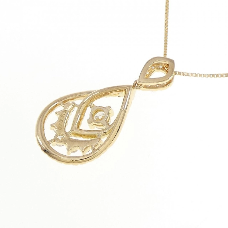 K18YG Dây chuyền kim cương 0.50CT - Hàng hiệu Chính hãng 863780