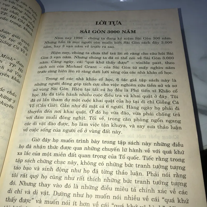 Khảo cổ học tiền sử và sơ sử Tp HCM  738099