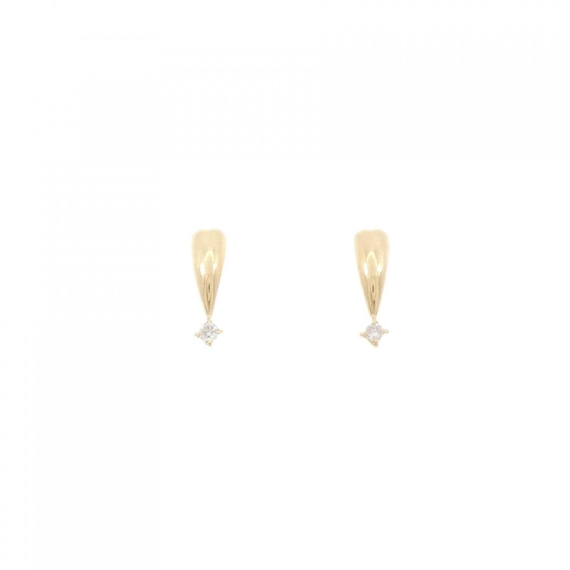 K18YG Bông tai kim cương 0.04CT - Hàng hiệu Chính hãng 868945