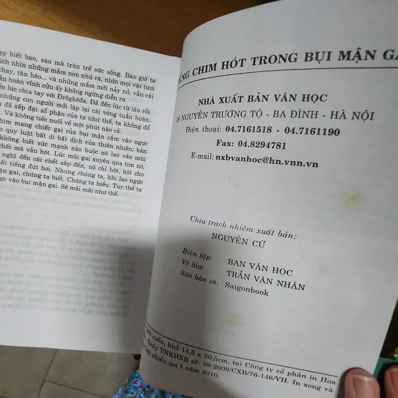 Tiếng chim hót trong bụi mận gai 720243