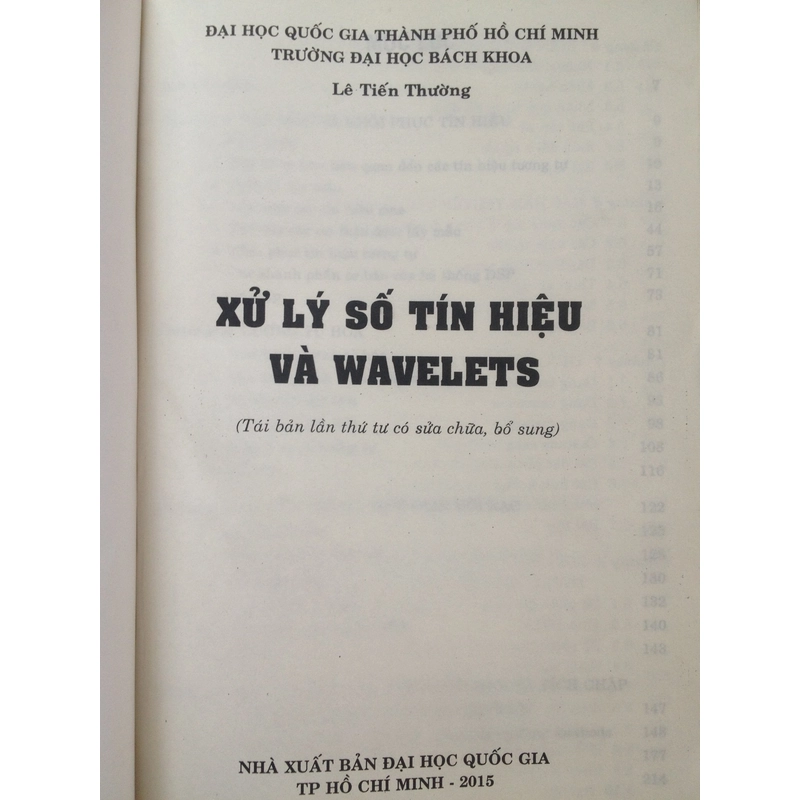XỬ LÝ SỐ TÍN HIỆU VÀ WAVELETS 482459