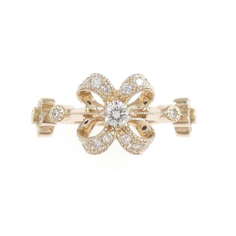 Nhẫn kim cương hoa K18PG 0.29CT - Hàng hiệu Chính hãng 850503