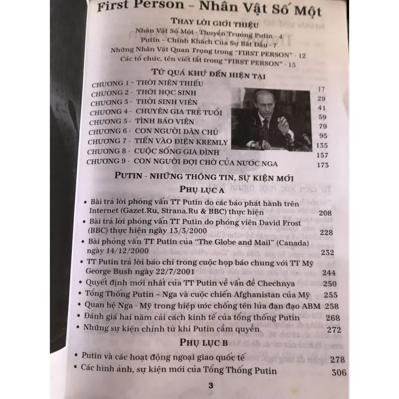 Nhân vật số một Vladimir Putin  977135