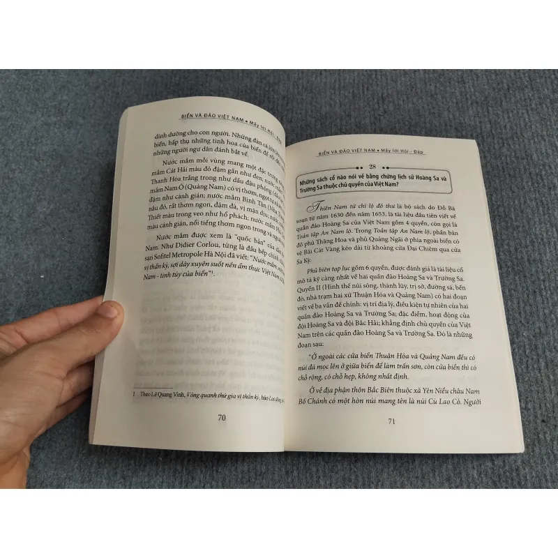 BIỂN VÀ ĐẢO VIỆT NAM (MẤY LỜI HỎI ĐÁP) 694835