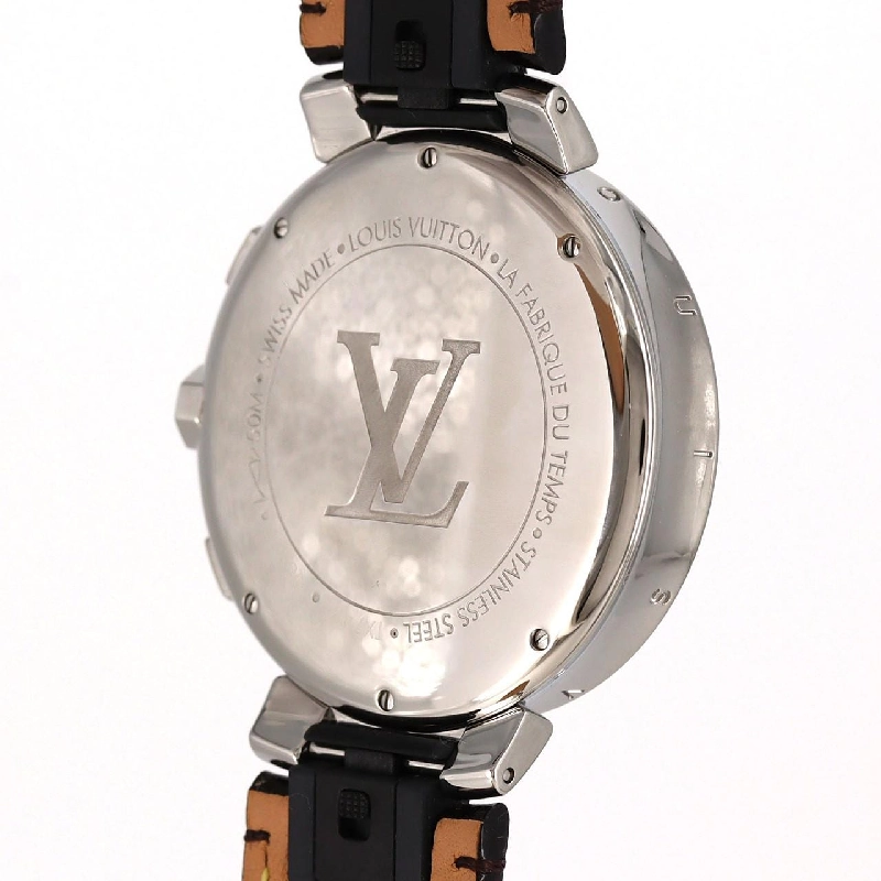Đồng hồ Louis Vuitton Tambour Moonstar GM Chronograph Q8D10 SS Quartz - Hàng hiệu Authentic 880454