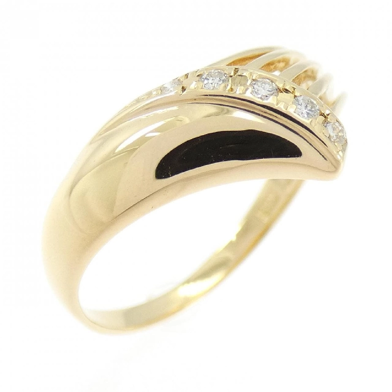 Nhẫn kim cương K18YG - Hàng hiệu Authentic 854820