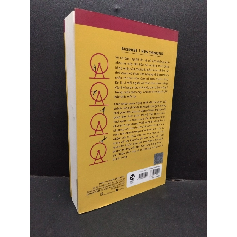 Sức mạnh của thói quen mới 90% bẩn nhẹ 2022 HCM1410 Charles Duhigg KỸ NĂNG 917486