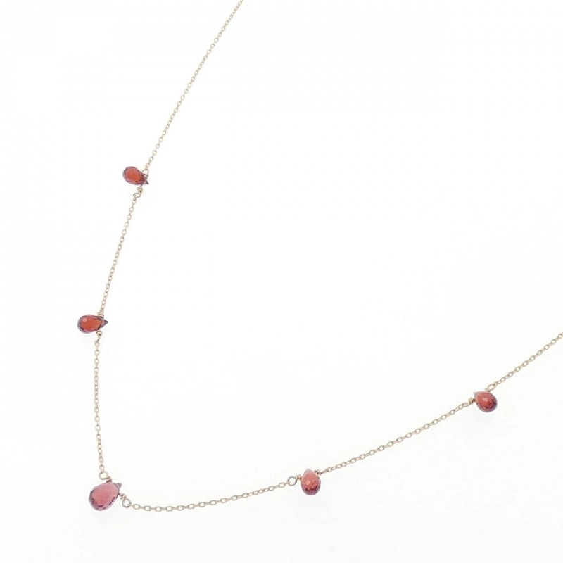 K18YG Garnet Necklace - Hàng hiệu Authentic 863724
