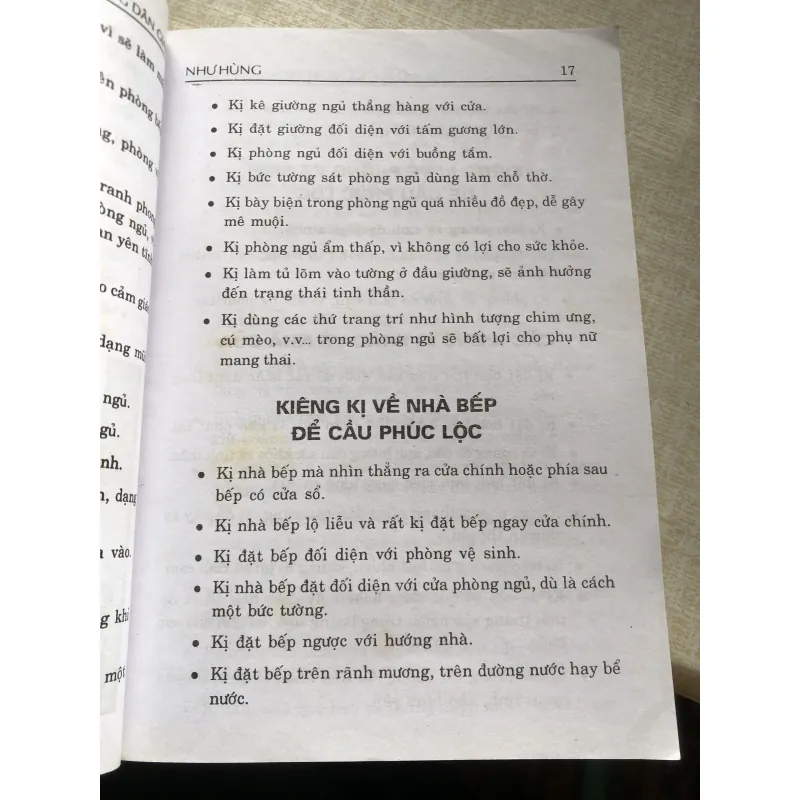 Phong tục kiêng kỵ trong dân gian-Như Hùng  971180