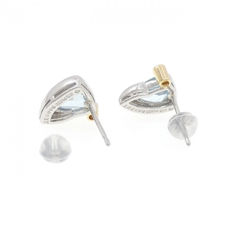 PT850/K18/PT900 Blue Topaz Bông tai - Hàng hiệu Chính hãng 873577