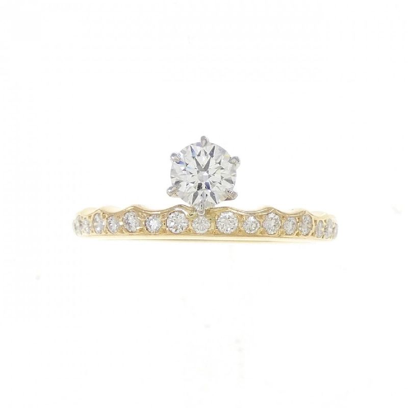 Nhẫn kim cương K18YG/K18WG 0.328CT E VS2 3EXT - Hàng hiệu Chính hãng 879236