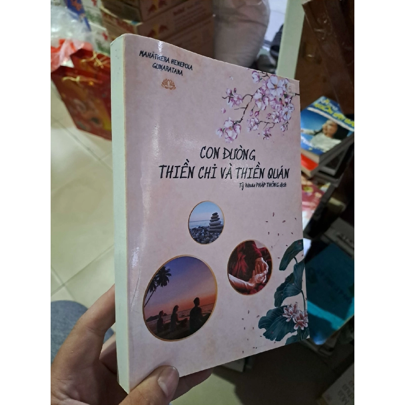 (sách photo) Con đường thiền chỉ và thiền quán - Pháp Thông TÂM LINH - TÔN GIÁO - THIỀN HCM1008 919910