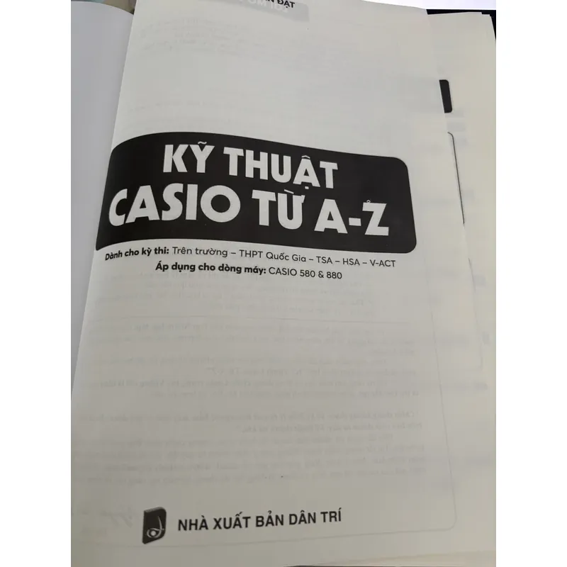 Kỹ thuật Casio từ A-z 687920