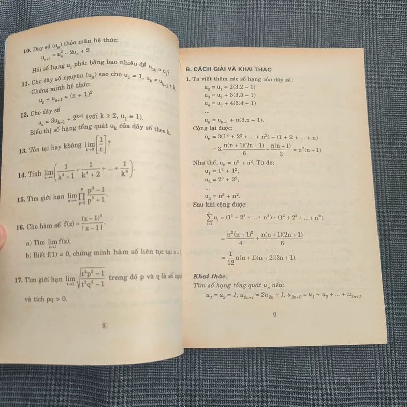 Đại số & Giải tích Lý thú và Sáng tạo (Tập 2)- Nhà giáo Nhân dân Lê Hải Châu - Giá bìa 60k 560918