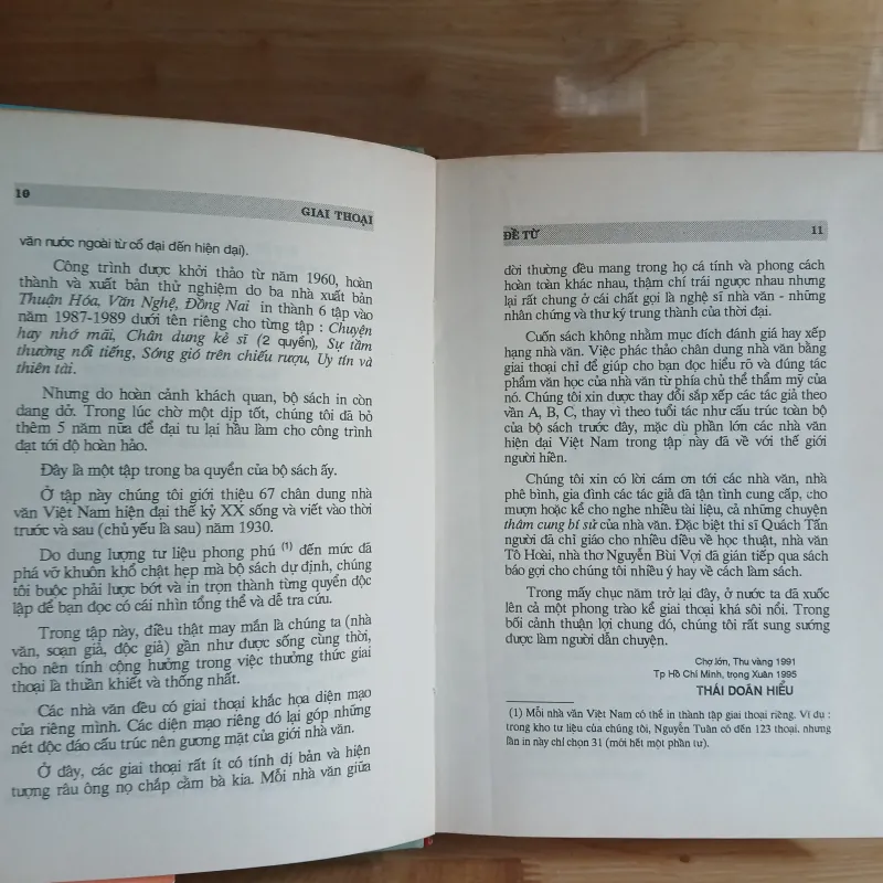 Giai Thoại Nhà Văn Việt Nam - Thái Doãn Hiểu, Hoàng Liên biên soạn 754754
