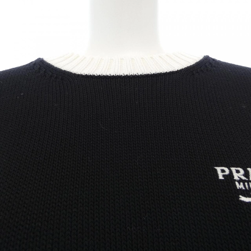 Áo len cổ tròn cotton PRADA P24I1R S212 1Z05 - Hàng hiệu Authentic 818934