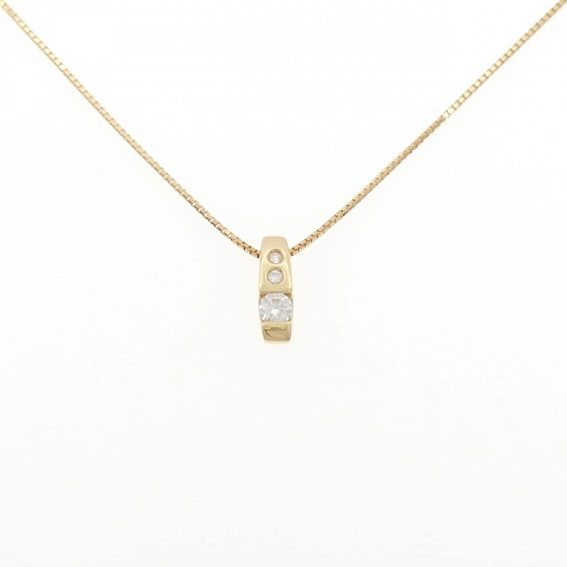 K18YG Dây chuyền kim cương 0.27CT - Hàng hiệu Chính hãng 864583