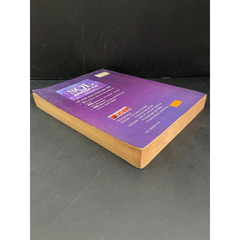 Tự học Microsoft SQL Server 7.0 trong 21 ngày mới 80% bẩn bìa, ố vàng 2001 Nguyễn Văn Hoàng HCM3004 GIÁO TRÌNH, CHUYÊN MÔN 919142