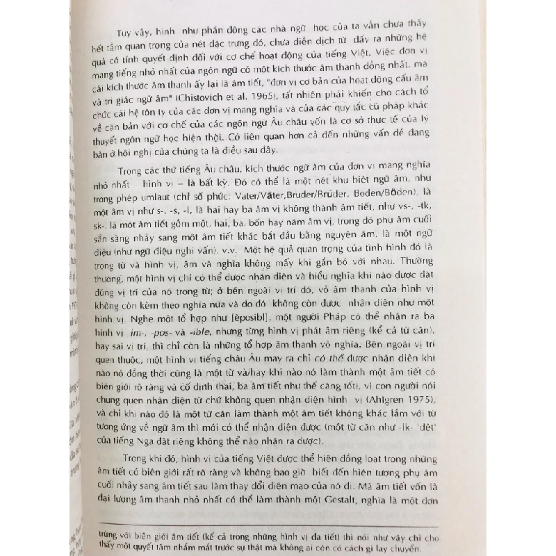 Tiếng Việt Mấy Vấn Đề Ngữ Âm Ngữ Pháp Ngữ Nghĩa - Cao Xuân Hạo 130357