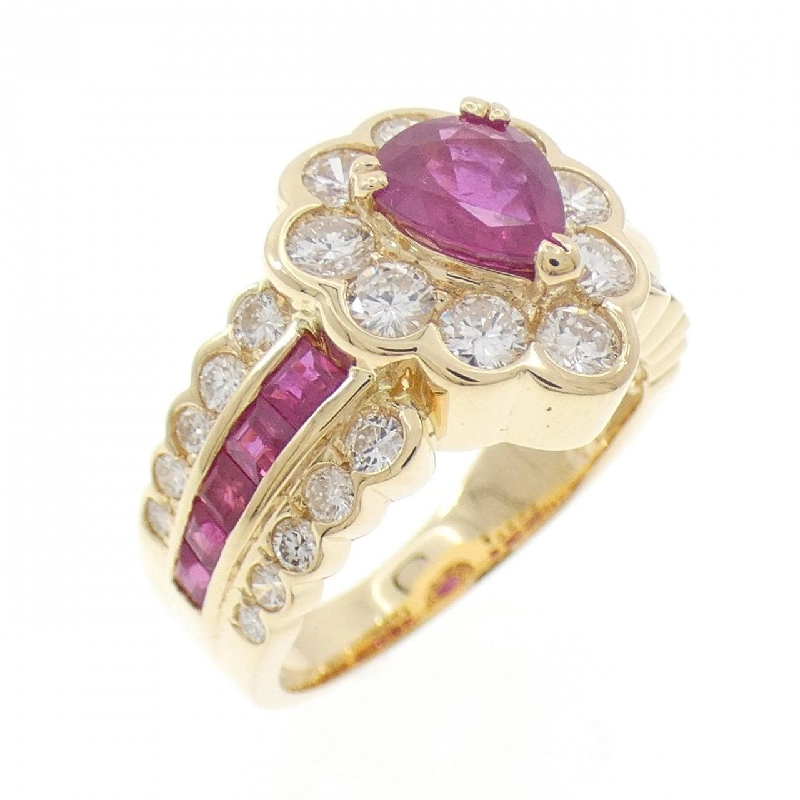 Nhẫn Ruby K18YG 2.05CT - Hàng hiệu Chính hãng 847440