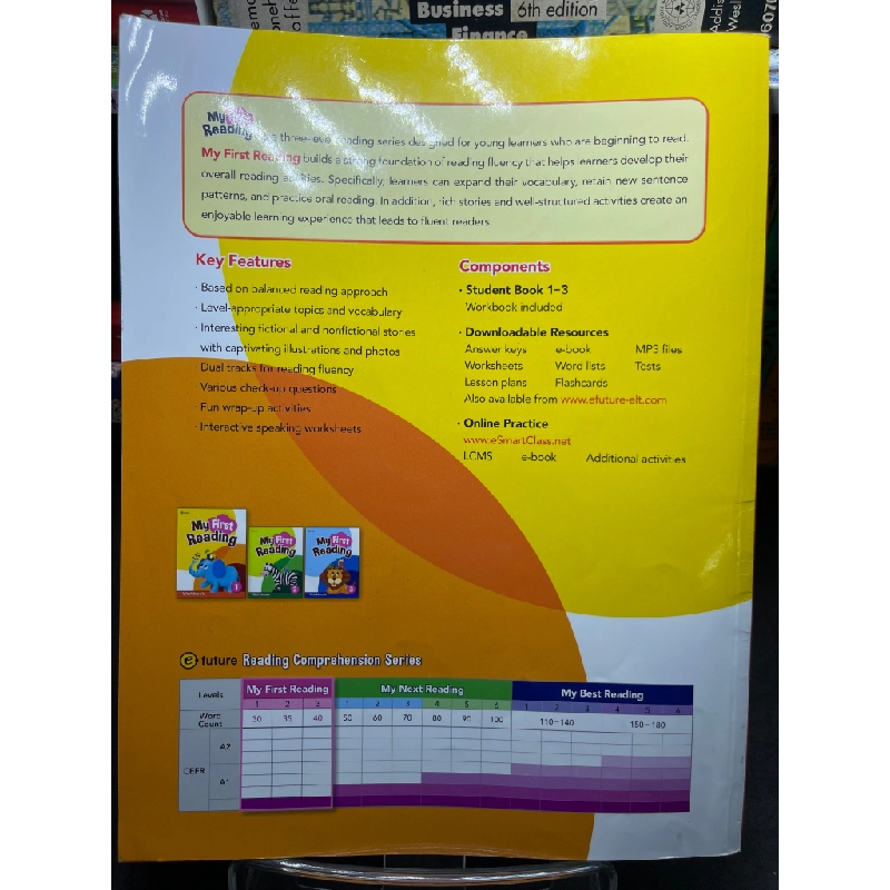 My first reading workbook 1 mới 80% bút mực bút chì vài trang đầu Efuture HPB2505 SÁCH HỌC NGOẠI NGỮ 459189