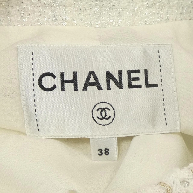 【Mã giảm giá】Áo khoác không cổ CHANEL 642662