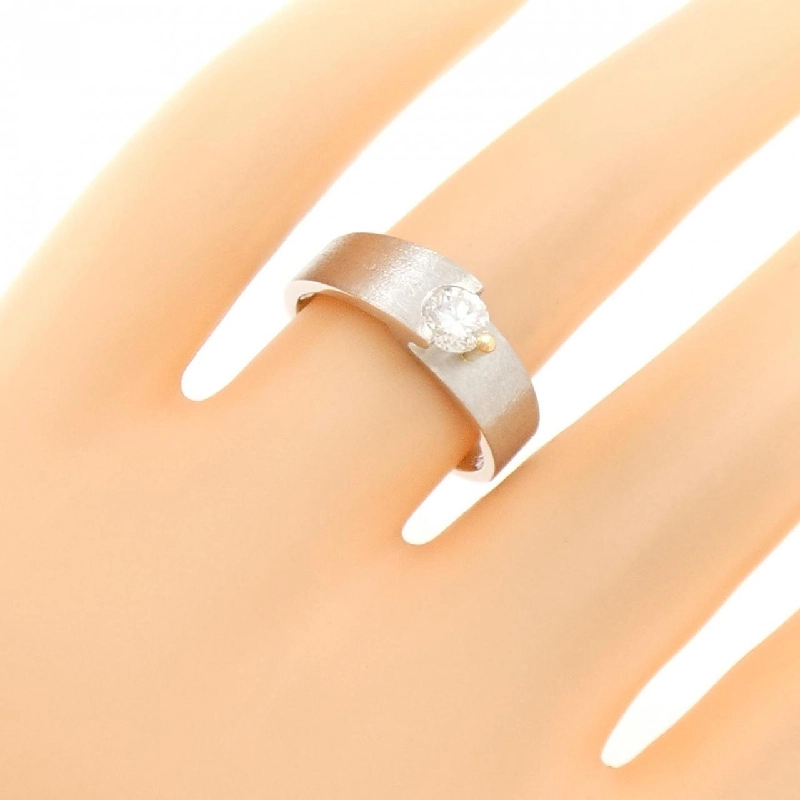 Nhẫn kim cương PT900/K18YG 0.343CT 673194