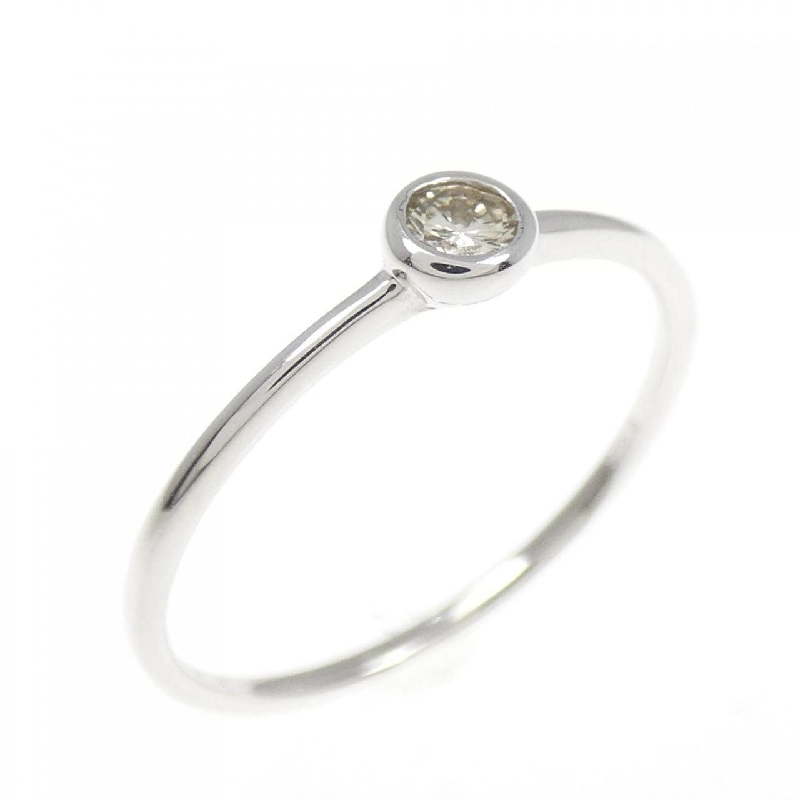 Nhẫn kim cương K18WG 0.10CT 669087